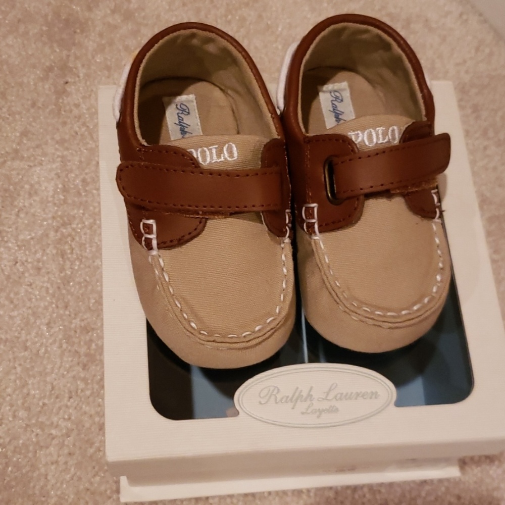 Ralph Lauren khaki canvas baby size 4